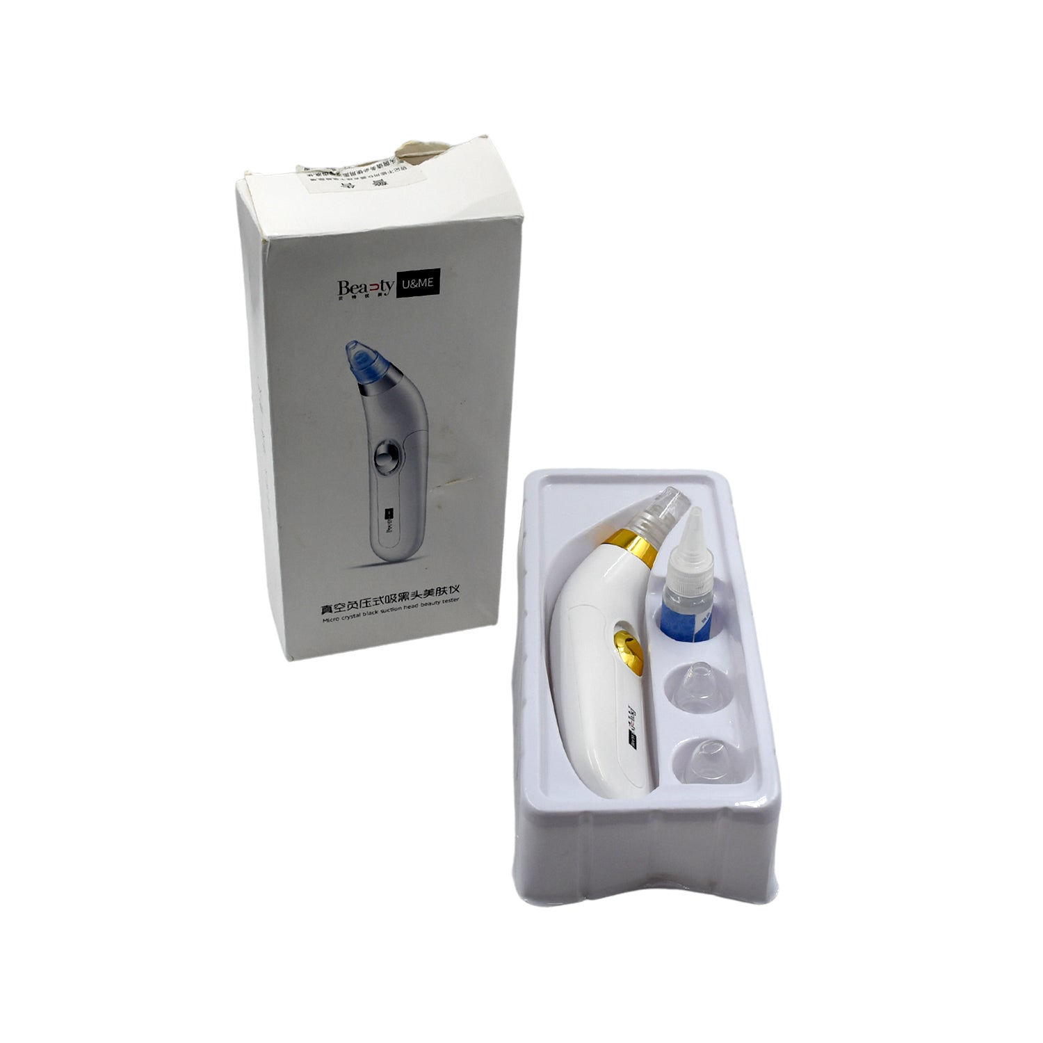 0351B Vacuum Blackhead Cleaner, 3 Suction Level Adjustable Electric Pore Cleaner Equipment With Replaceable Suction Head, For Skin Care 0351B Vacuum Blackhead Cleaner, 3 Suction Level Adjustable Electric Pore Cleaner Equipment With Replaceable Suction Head, For Skin Care